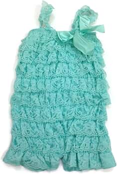 LACE TOP SET ROMPERS　Мsize Amazon.com: Women's Sexy Boho Crochet V Neck Halter Backless